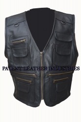 Leather Hunting Vest